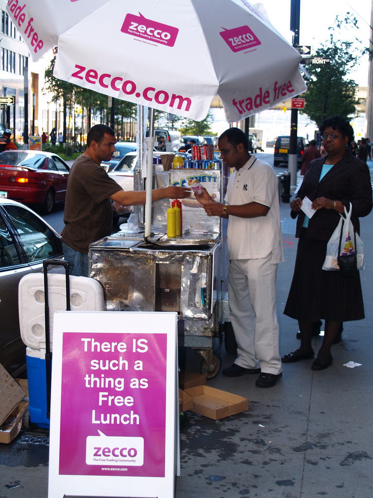 There is such a thing as a free lunch - Zecco Wall Street